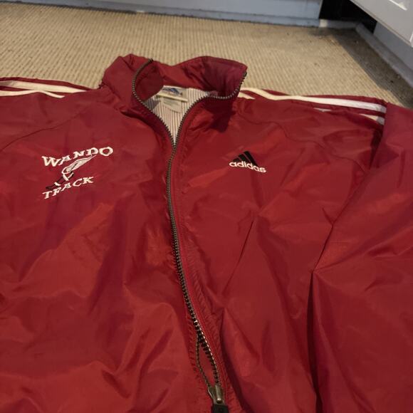Vintage ADIDAS Track Nylon Jacket High School Coaches Men’s Size XL - Picture 5 of 11